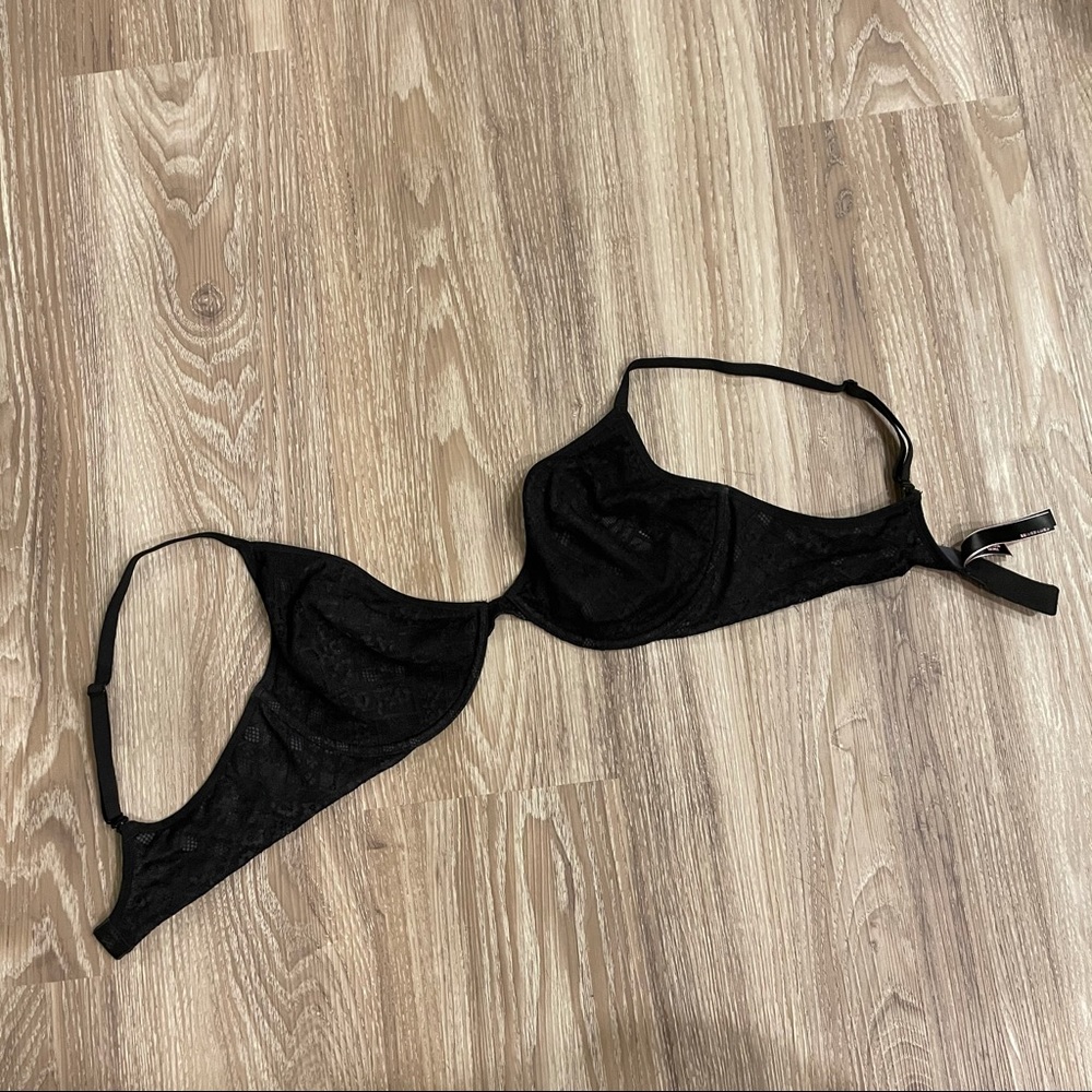 Victoria Secret Shear Lingerie Bra 36D